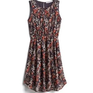 Collective Concepts Iris Floral Crochet Trim Dress